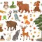 Sticker pentru Copii - Animalele Padurii