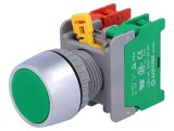 Comutator Apăsare 22mm 1 NC NO