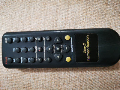 telecomanda Harman Kardon Zone II A/V Receiver Remote Control foto