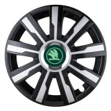 Cumpara ieftin Set 4 Capace Roti pentru Skoda Nou Verde, model Mirage, R15, SKODA