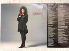 jennifer rush heart over mind 1987 album disc vinyl lp muzica synth pop rock CBS records VG+