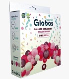Set 60 Baloane Latex Globos Festival Roz pentru Ghirlanda, Petrecere Copii