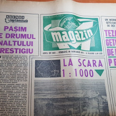 magazin 16 ianuarie 1971-interviu amza pelea despre filmul puterea si adevarul