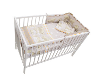 Lenjerie MyKids Teddy Hug Maro M1 4 Piese 140x70 foto