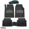 Opel Astra J Covorase Auto Tip Tavita Compatibile (Mk6) Hatchback 5 uși (2009&ndash;2015) Silver, Cauciuc