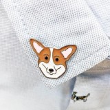 Brosa pin portret de catel