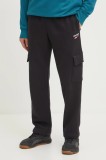 Reebok Classic pantaloni de trening culoarea negru, neted, 100221839