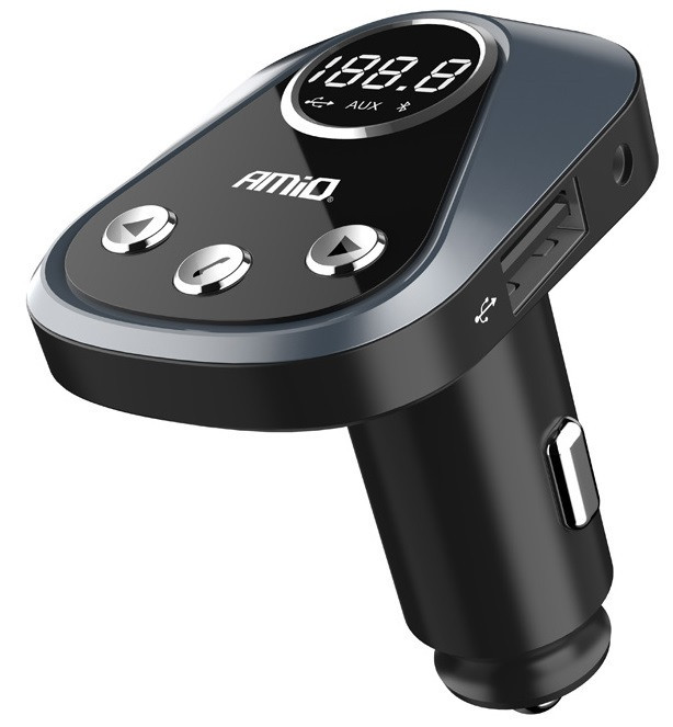 Modulator Bluetooth 5.0 USB 2.4A Amio 02252