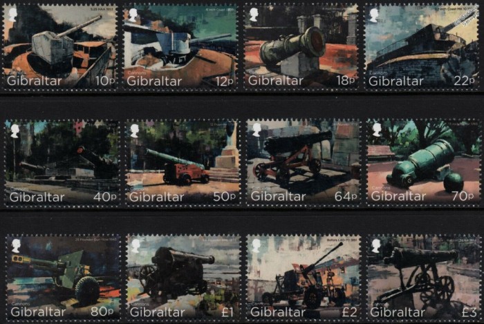 GIBRALTAR 2018 ARMAMENT MILITAR ARTILERIE TUNURI