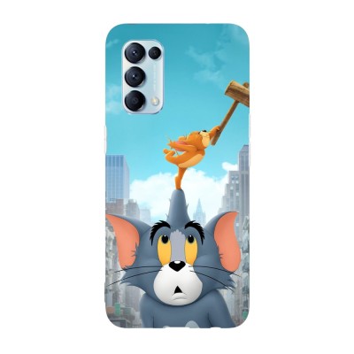 Husa compatibila cu Oppo A54 5G, Viceversa, model Boink Tom and Jerry, Silicon, TPU foto
