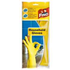 Manusi Menaj Fino din Latex, Marimea L, Galbene, Curatenie Bucatarie, Manusi Menaj, Manusi Menaj Latex, Manusi Marimea L, Manusi Menaj Galbene, Fino M