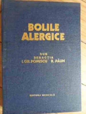 Bolile Alergice - I.gr.popescu R.paun ,531554 foto