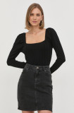 Cumpara ieftin Karl Lagerfeld pulover femei, culoarea negru, light
