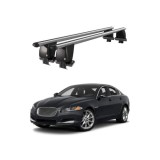 Bare transversale aluminiu pentru Jaguar XF X250 2008-2015, plafon neted