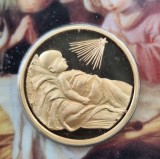 CRACIUN Fericit Buna vestire - Merry Cristmas 2012 - Medalie superba proof