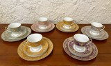 SERVICIU DE CAFEA- 18 PIESE DIN PORTELAN FIN- MARCAJ TIRSCHENREUTH GERMANY