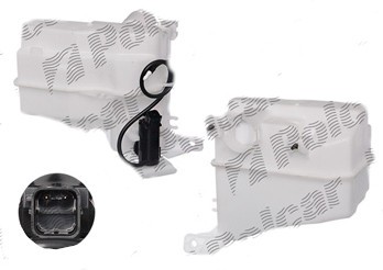 Rezervor spalator parbriz Kia Picanto (Sa), 01.2004-06.2011, Kia Picanto (Sa), 02.08-06.2011, vehicul fara stergator luneta, 9861007000; 98610-07000, foto
