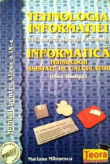 Tehnologia informatiei - Manual pentru clasa a IX-a foto