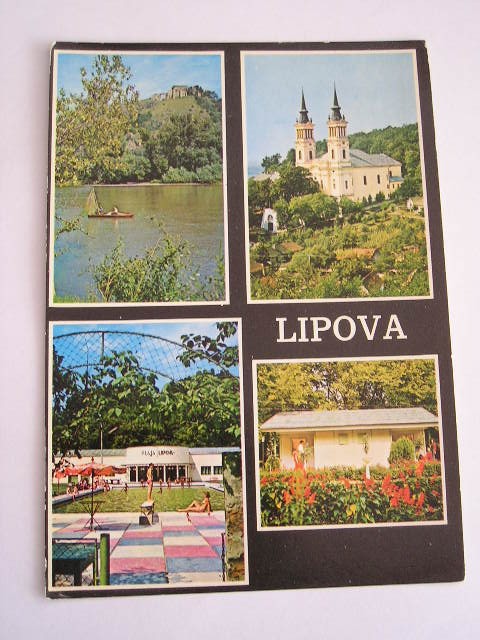 QW24 L - Carte postala - tematica turism - vedere - Lipova 1