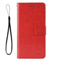 Husa Huawei Y7 2019 / Y7 Prime 2019 Flip Cu Stand Rosie foto