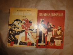 Legendele Olimpului 2 vol.zeii+ eroii /ilustratii C.Condacci- Al.Mitru foto