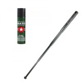 Cumpara ieftin Kit pentru autoaparare format din baston telescopic 65 cm si spray ems 4872