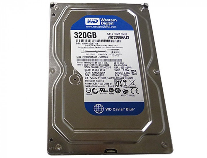 116. HARD DISK PC Western Digital WD3200AAJS 320GB