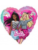Balon folie inima Barbie Dream Together 45x45 cm