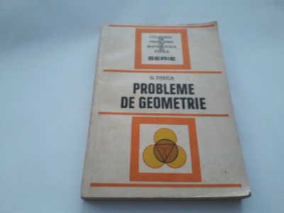 Probleme de geometrie - G. Titeica RF18/0 foto