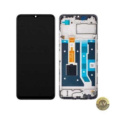 Display cu Touchscreen Oppo A17 cu Rama Negru Service Pack 4130358 foto