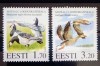 Estonia 1995 păsări g&acirc;ște serie 2v neștampilată, Nestampilat