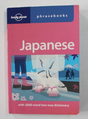 JAPANESE - PHRASEBOOK , WITH 2000 - WORD TWO - WAY DICTIONARY , 2004 foto