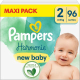 Pampers Harmonie Size 2 scutece de unică folosință 4-8 kg 96 buc