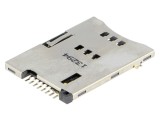 Conector SIM Push-Push SMT Aurit 500mA