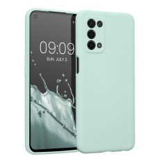 Husa Kwmobile pentru OPPO A74 5G/A54 5G, Silicon, Verde, 57571.200