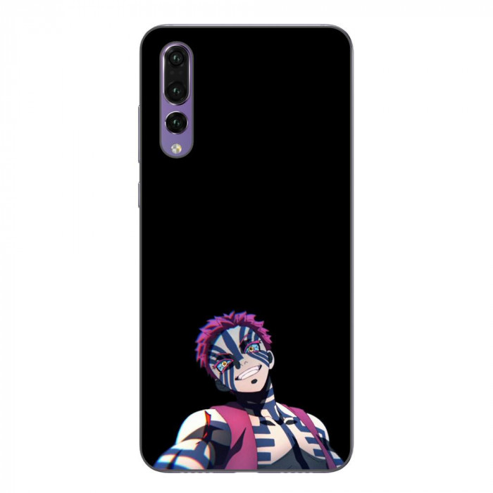 Husa compatibila cu Huawei P20 Pro Silicon Gel Tpu Model Demon Slayer Akaza