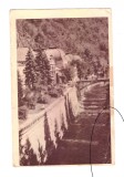 CP Herculane - Vedere, RPR, circulata 1958, sifonata la un colt, Printata, Baile Herculane
