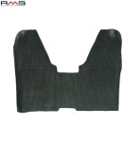 Covoras cauciuc picioare Piaggio Ape 50 (69-17) - Ape FL - FL2 - FL3 (89-99) - RST (99-03) - culoare: negru - set 2 bucati