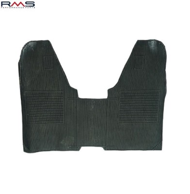 Covoras cauciuc picioare Piaggio Ape 50 (69-17) - Ape FL - FL2 - FL3 (89-99) - RST (99-03) - culoare: negru - set 2 bucati foto