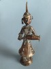 Figurina din foaie de cupru, arta asiatica, orientul indepartat, anii 1950