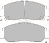 Set placute frana,frana disc HONDA STREAM (RN) (2001 - 2016) KRIEGER 0950006381