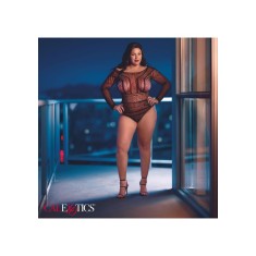 Body negru Scandal Plus Size Off