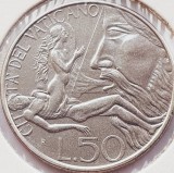 3176 Vatican 50 Lire 1988 Ioannes Paulus II (Eve&#039;s Creation) km 208