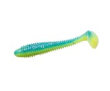 Năluca soft Crazy Fish Vibro Fat 145mm culoare 40d Squid