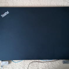 Capac display ThinkPad T580 (20L9) balamale, cabluri, webcam, rama