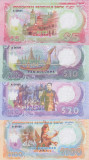 Bancnota Peninsula Indochineza 5, 10, 20 si 100 Dolari 2020 - UNC ( polimer )