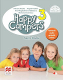 Happy campers - clasa a III-a - Paperback brosat - Ana-Magdalena Iordăchescu, Angela Padron, Mariana Stoenescu, Patricia Acosta - Litera, Clasa 3