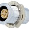 Conector Circular 0B Soclu Mamă 4 PIN Lipire 7A IP50