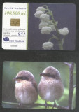 Romania 2000 Telephone card Flowers Birds Rom 54b CT.044