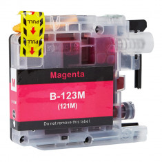 Cartus de imprimante inkjet pentru Brother , LC123M , magenta , 10 ml , bulk